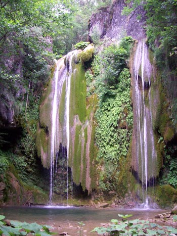 La cascata del mulino della Monia
