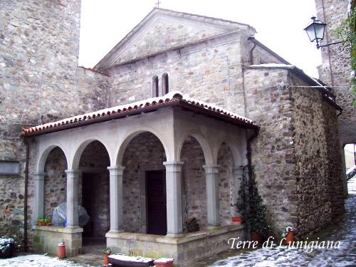 La chiesa del Castello di Bagnone