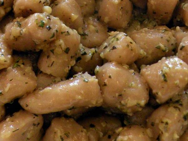 Gnocchi Mec'ci d&rsquo;castagne della Lunigiana