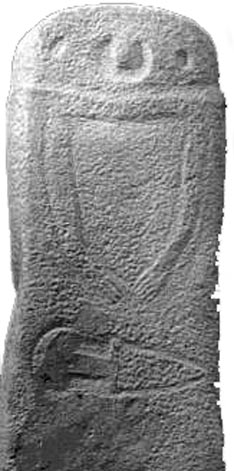 La statua stele Pontevecchio VIII