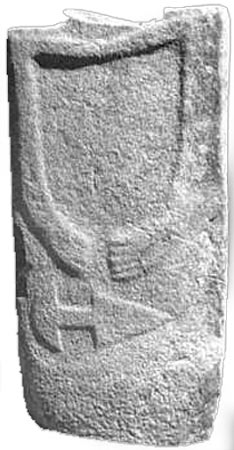 La statua stele Venelia II